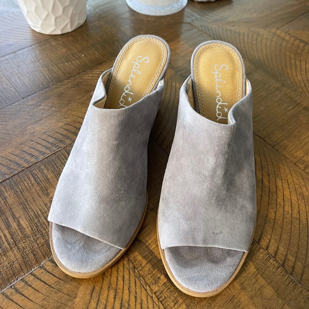 Splendid wedge, never worn, super cute heel